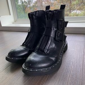 Dirty Laundry Combat Boots